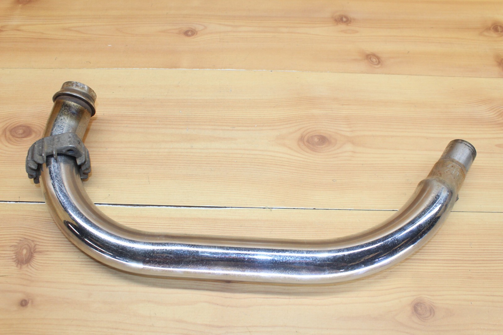 85-86 Yamaha XJ700X Maxim Left Inner Exhaust Header Head Pipe 1AA-14621-01-00