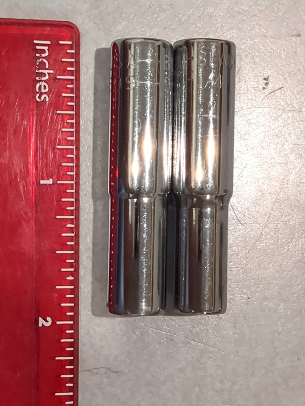 2x BLACKHAWK 9/32" + 1/4" Deep  Socket 1/4" Drive 6-Pt USA