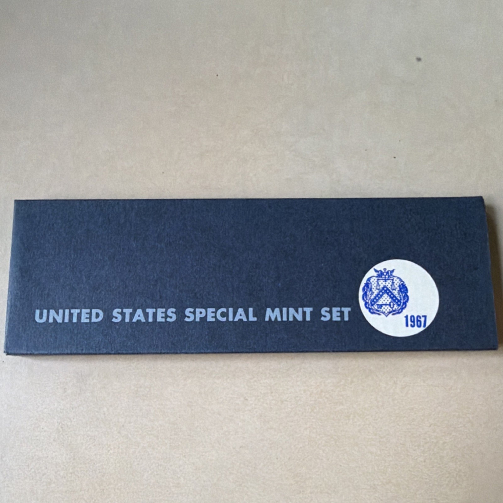 U.S. Mint 1967 Uncirculated Multicolor Coin Set with Original Packaging