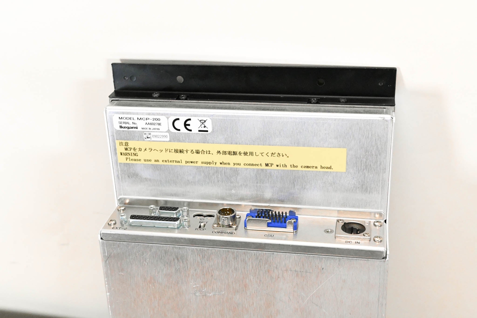 Ikegami MCP-200 Master Control Panel CG003AB