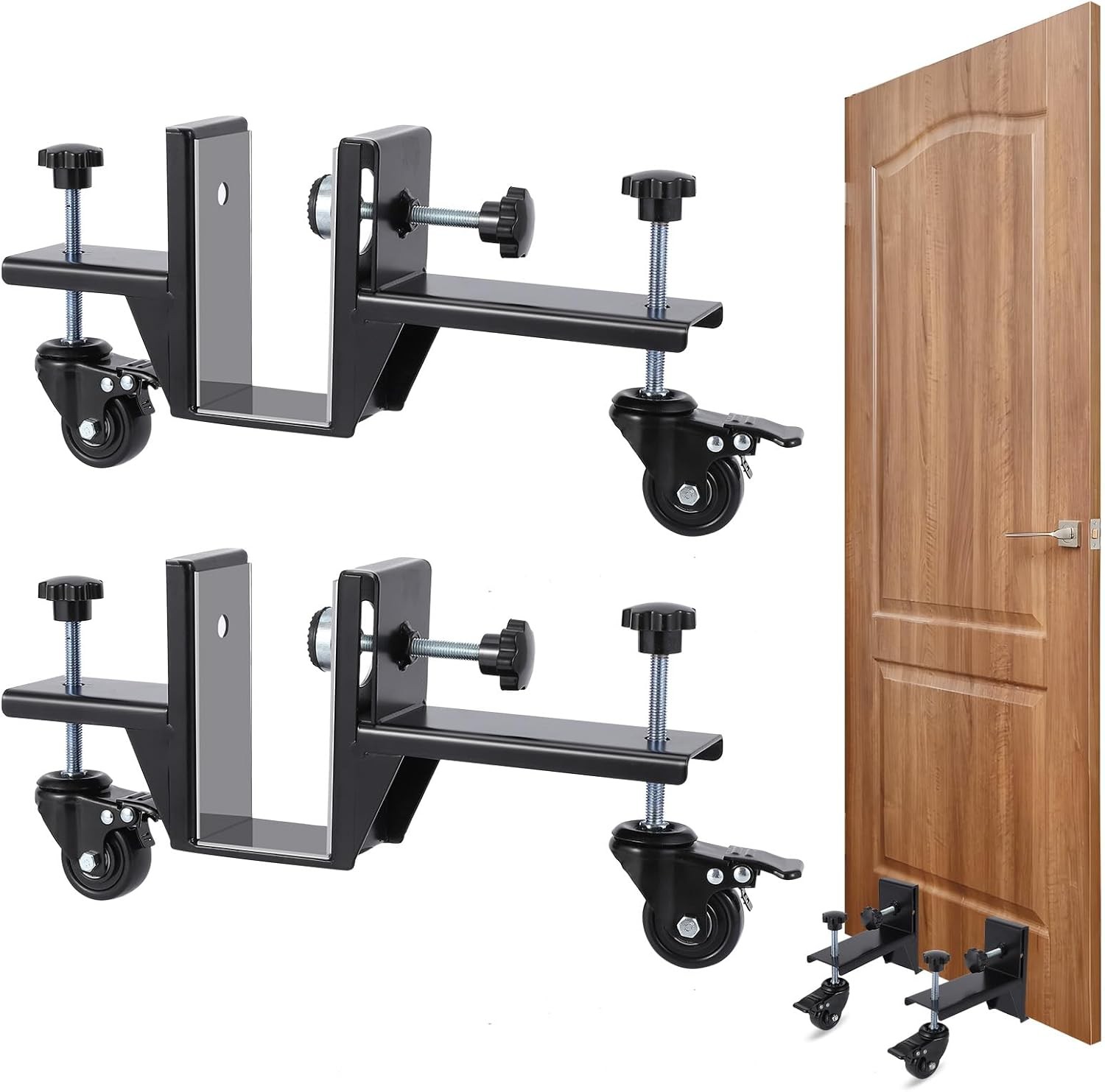 Heavy-Duty Door Installation Kit, 2-Piece for 0.12" to 3.54" Thick Pre-Hung