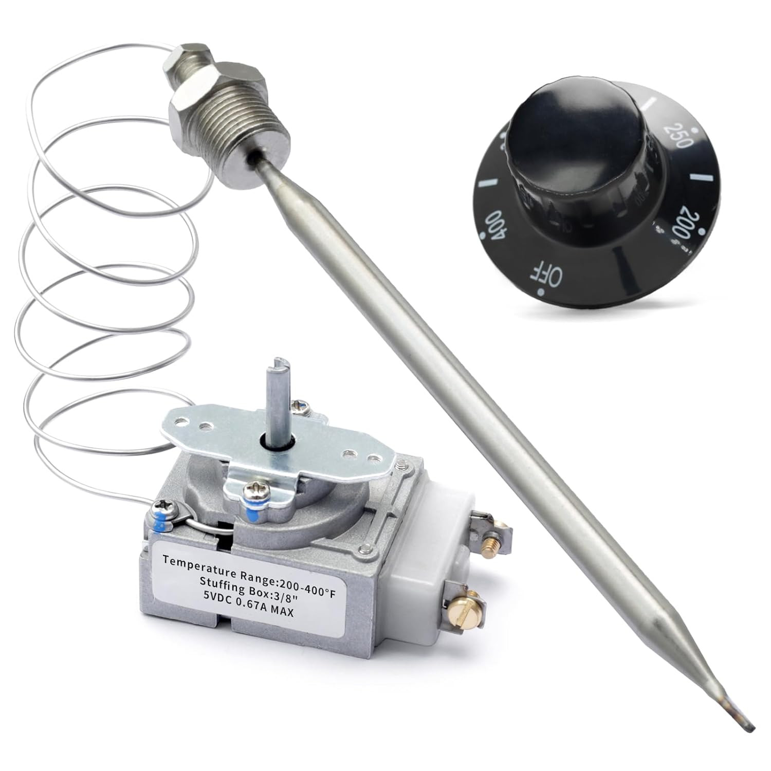 Replacement for Atosa 301030004,RX-10-24 RX-2-24 RX-2-30 Thermostat RX Series Mi
