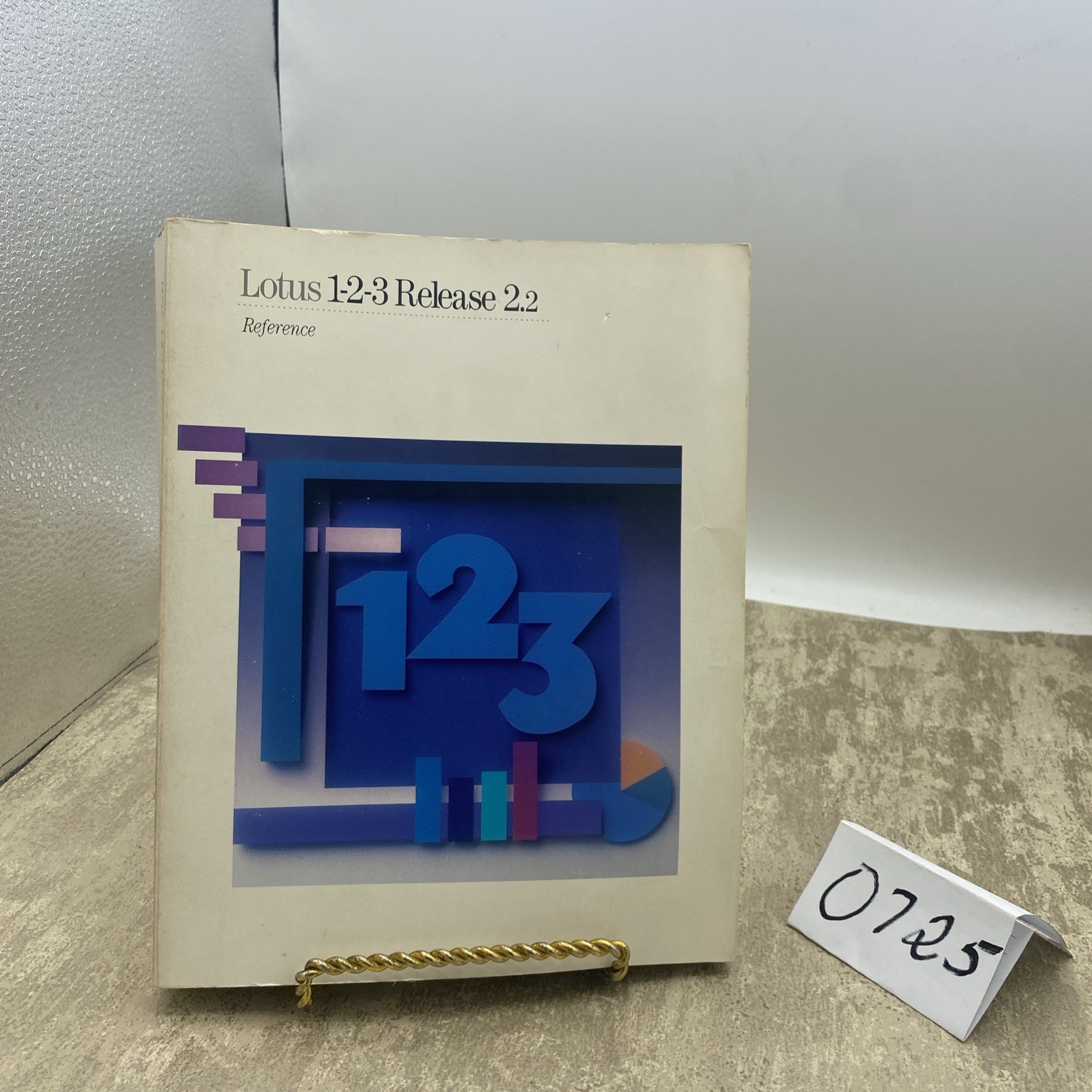 IBM LOTUS 123 RELEASE 2.2/ Reference—Manual Only