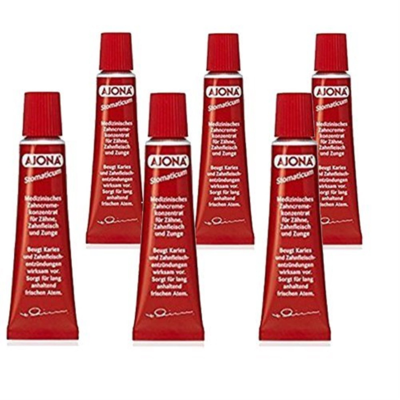 Ajona Stomatikum Toothpaste 25ml (Pack of 6) 0.85 Fl Oz