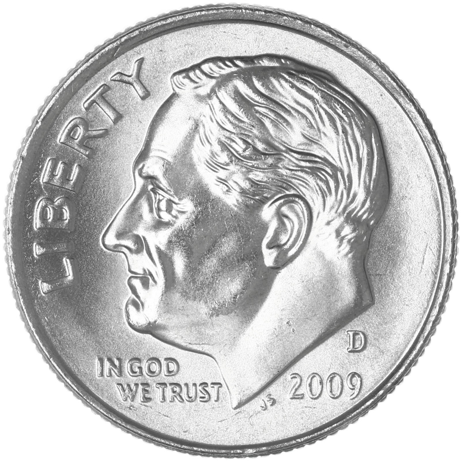 2009 D Roosevelt Dime Gem BU US Coin