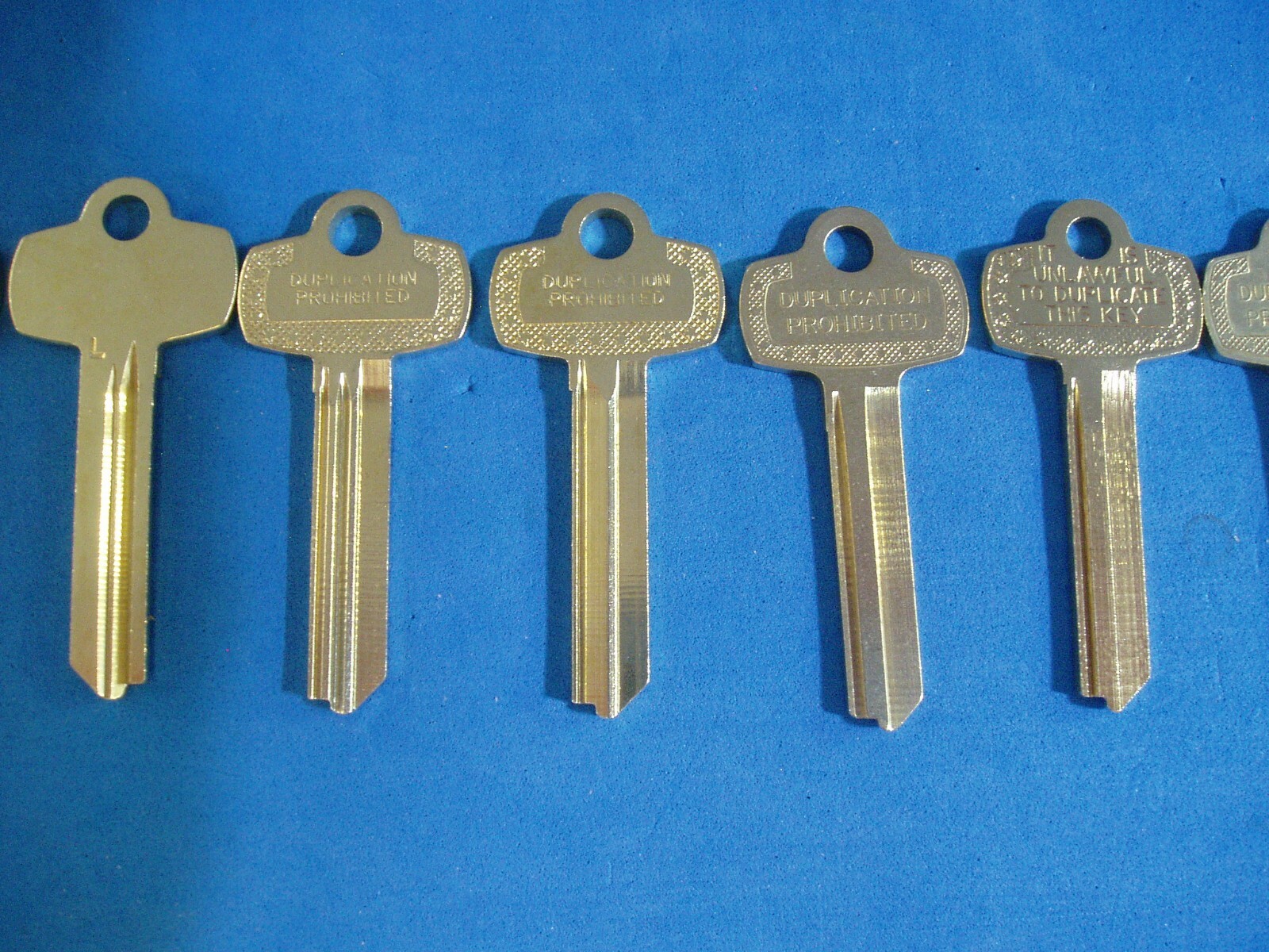 TWENTY FIVE PIECE KEY BLANK ASSORTMENT FITS BEST