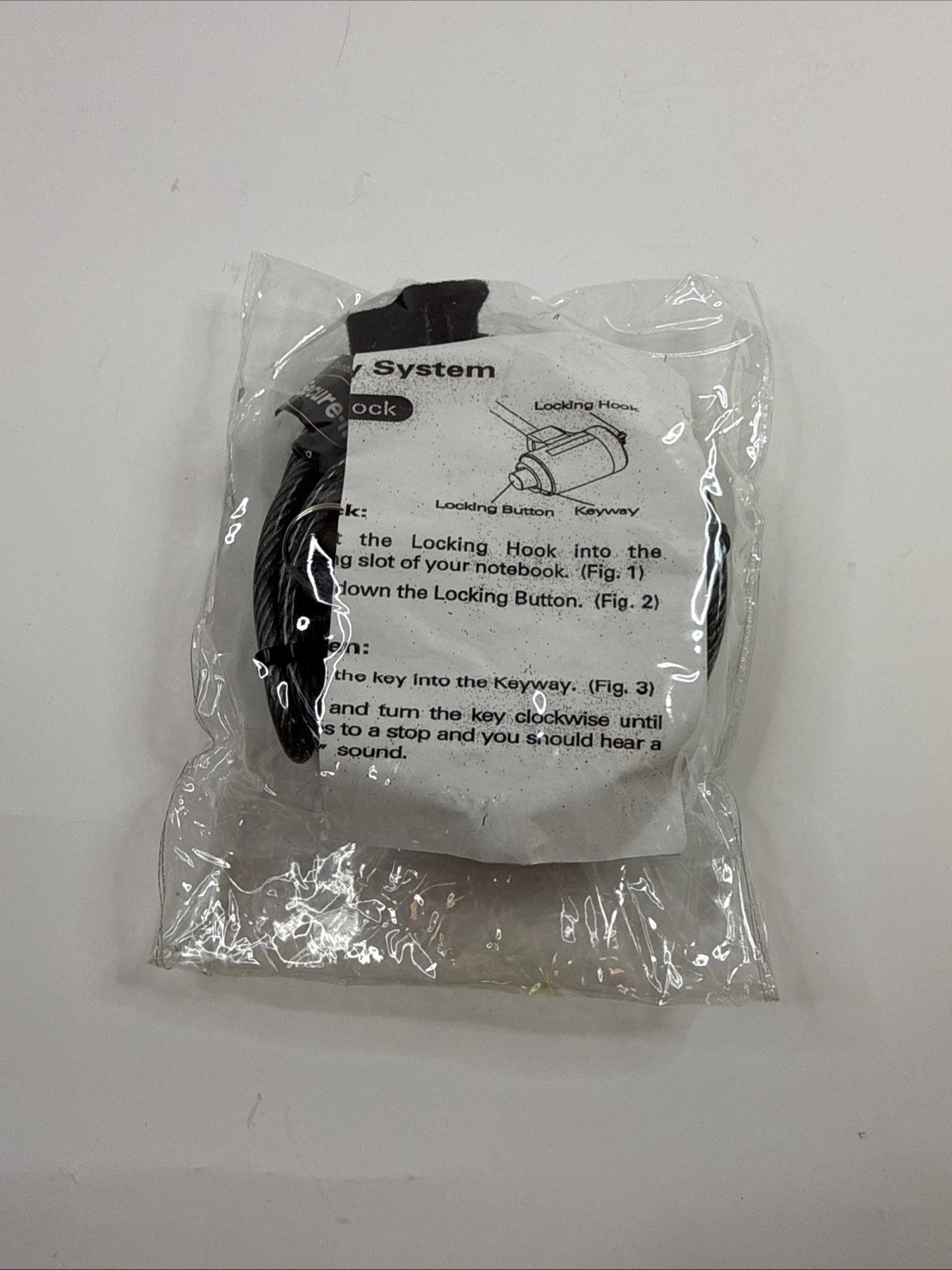 New Notebook Laptop Computer Lock Security Lock Cable Chain With Keys