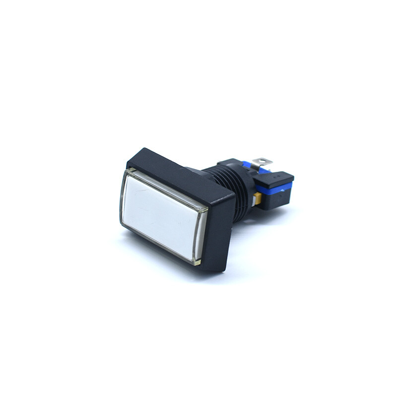 LED Arcade Buttons Rectangle with Microswitch 50mm*33mm Push illuminated Machine