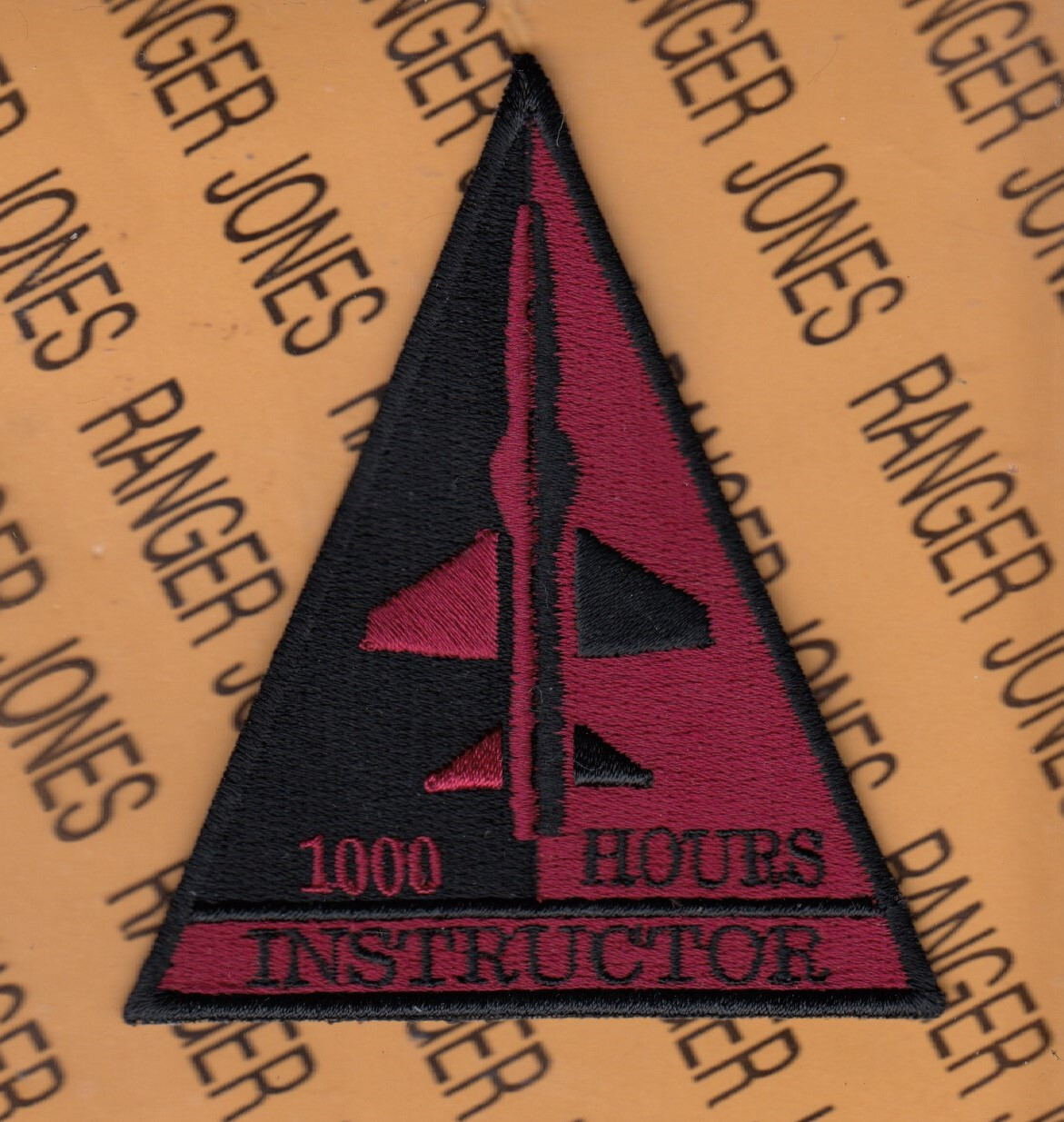 USAF Air Force 5th Reconnaissance Sq RS 1000 Hours Instructor 3.5" patch c/e
