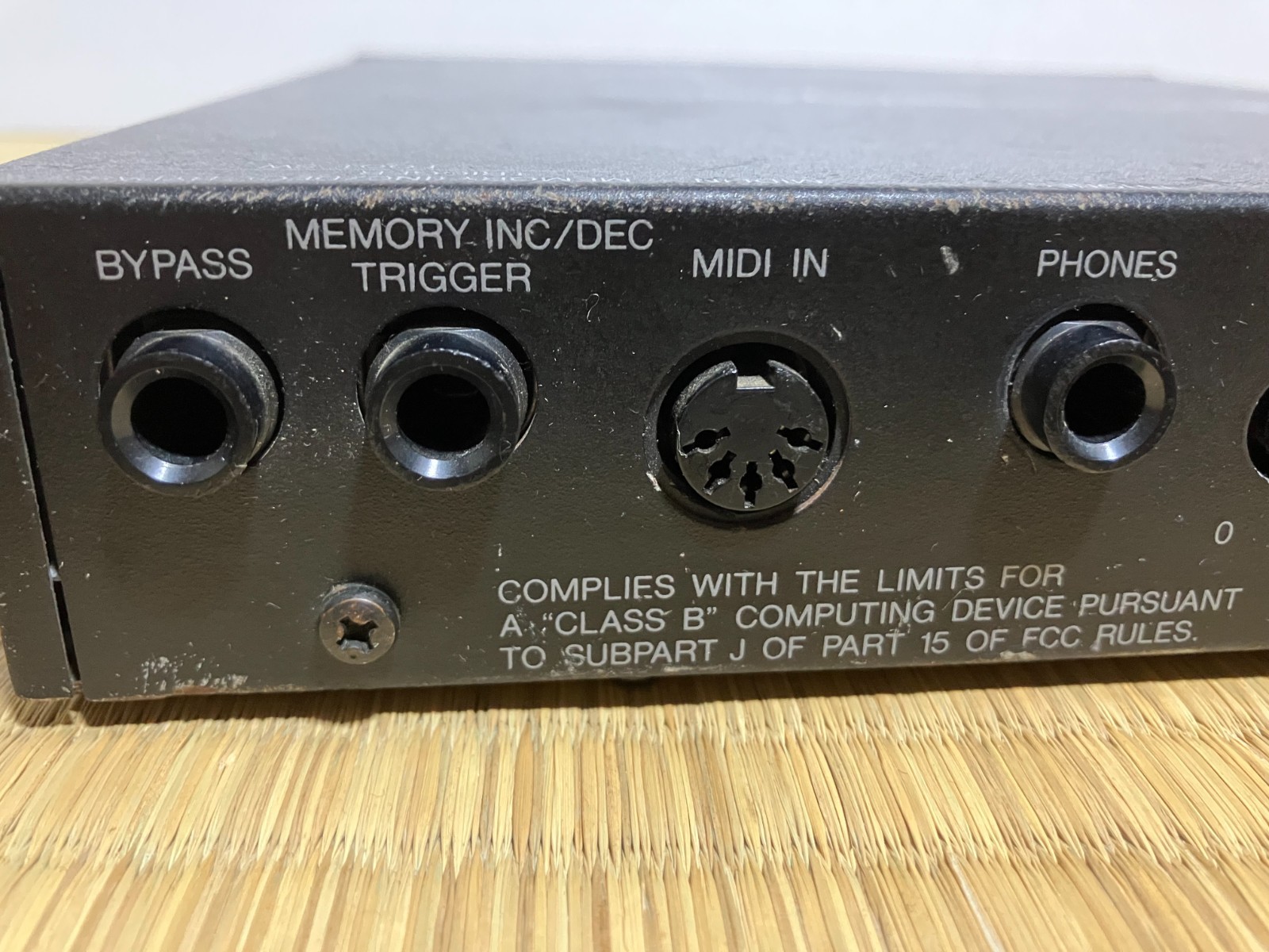 YAMAHA FX500B BASS Simul Effect Processor Bass Effects