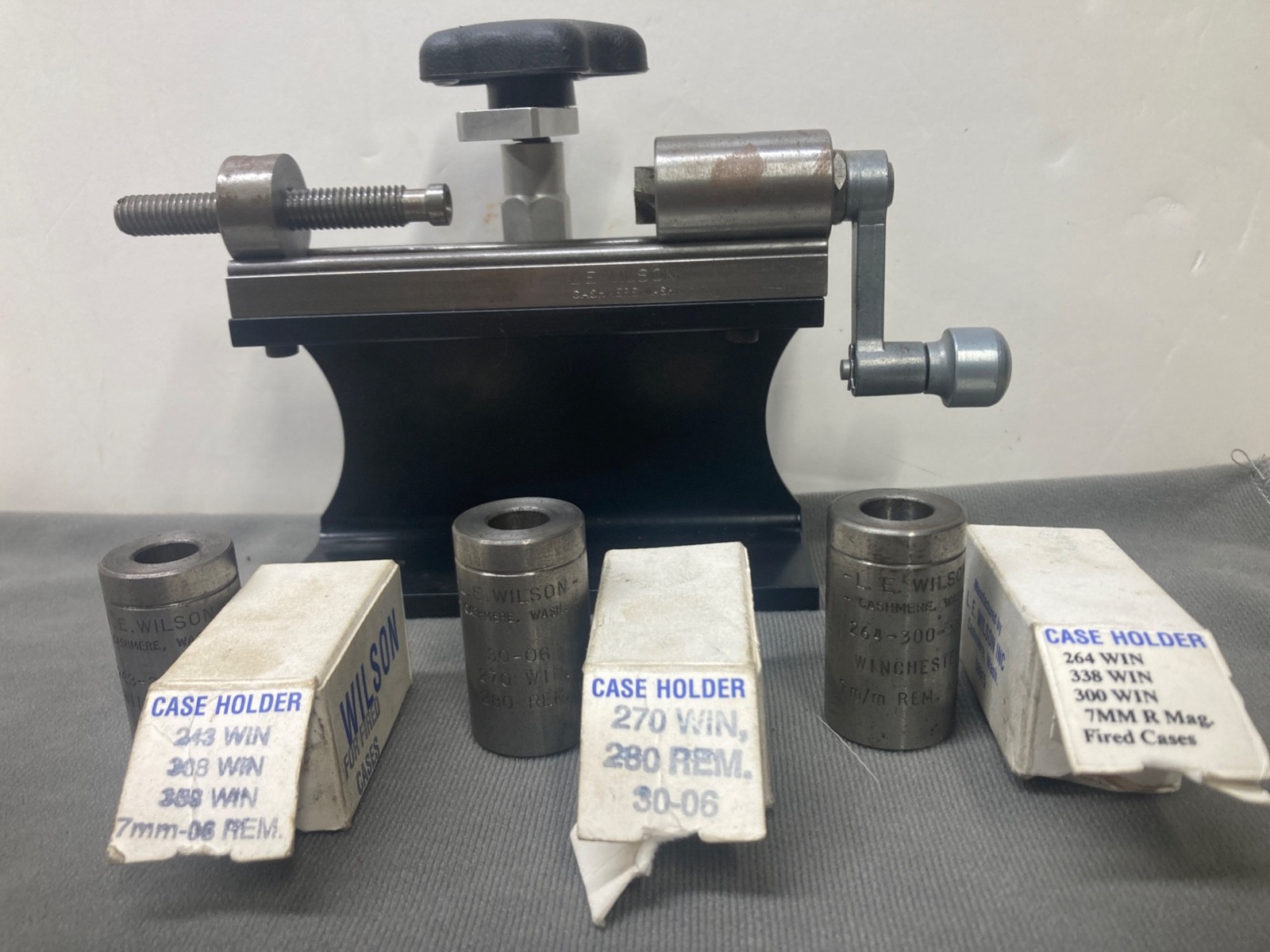 Sinclair Case Trimmer Kit with 3 Shell Holders