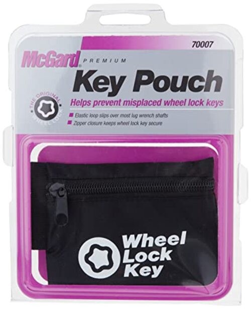 McGard 70007 Wheel Key Lock Storage Pouch, Black