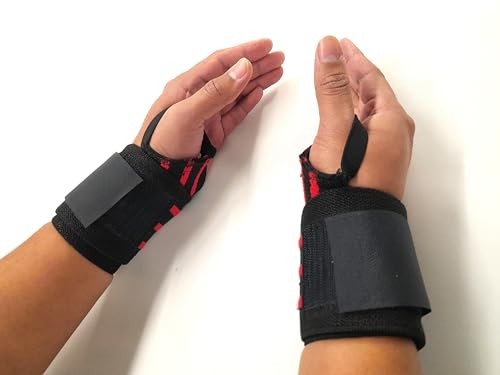 Inzer Iron Z Wrist Wraps (Pair) - Powerlifting Weightlifting Strength Training
