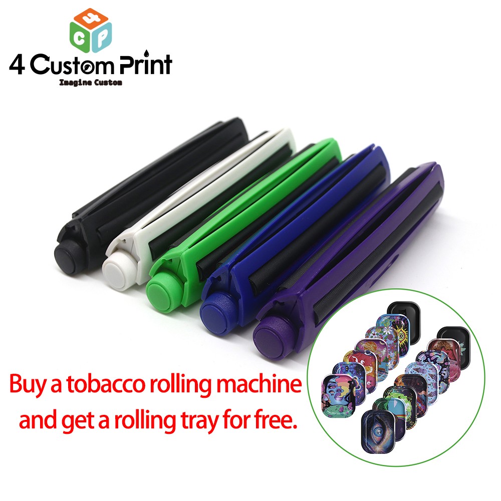 King Size Roller - 4.5 " 110mm Rolling Machine Complimentary Cigarette Tray