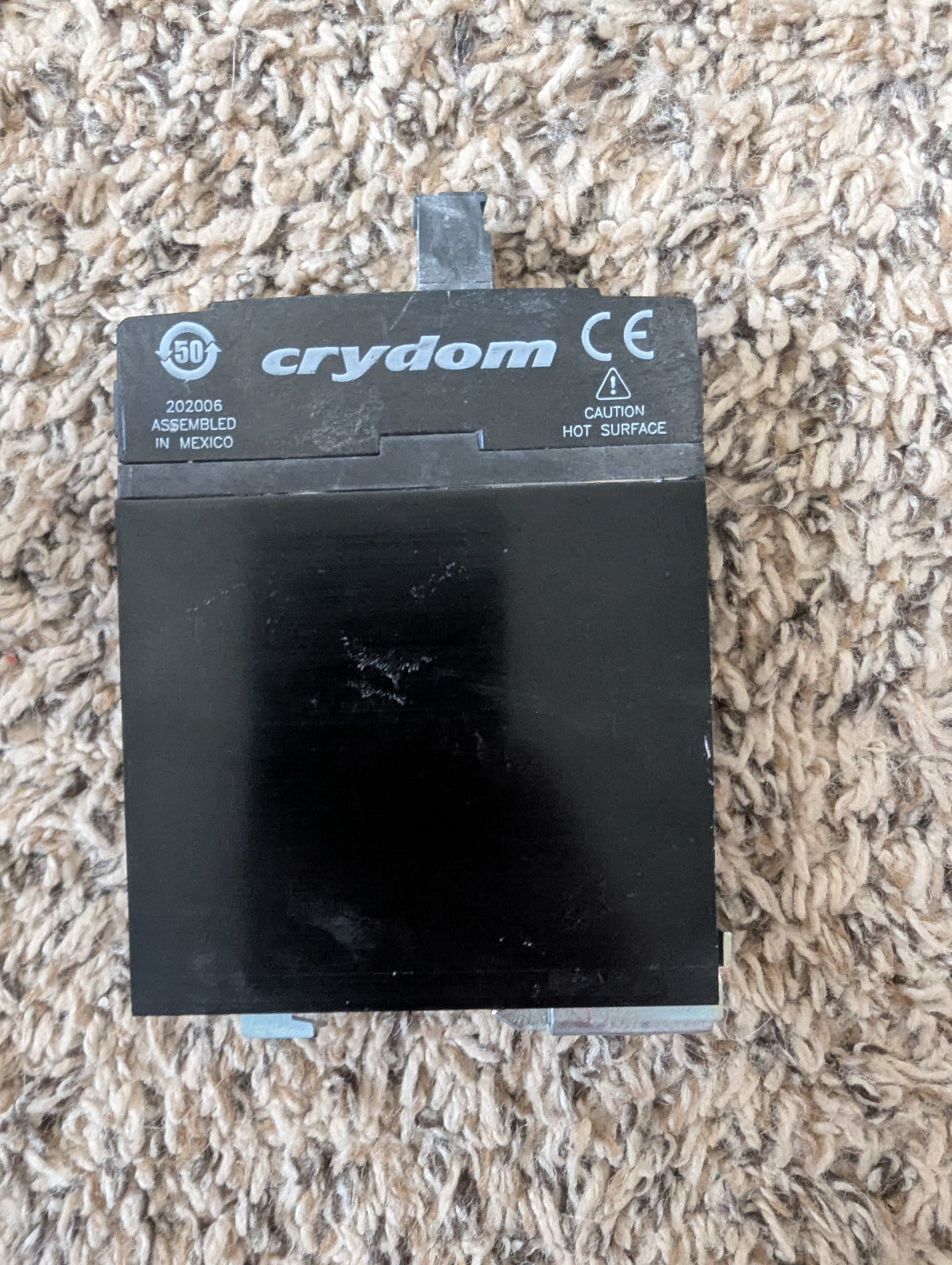 Crydom Industrial Solid State Relay DR2260D20V Used DIN Rail Mount 48-600 VAC
