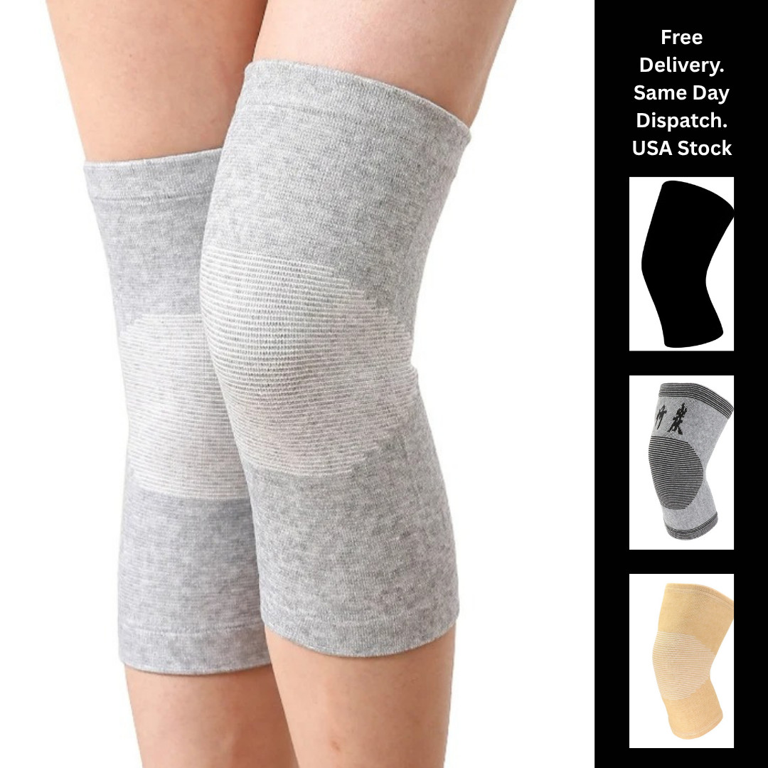 One Compress Bamboo Knee Sleeves, Bamboo Knee Sleeve, Bamboo Knee Brace