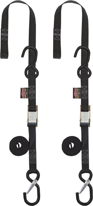 POWERTYE MFG. POWERTYE MFG 23622-SR 1 Inch Cam Buckle with Sewn-In Soft-Tye