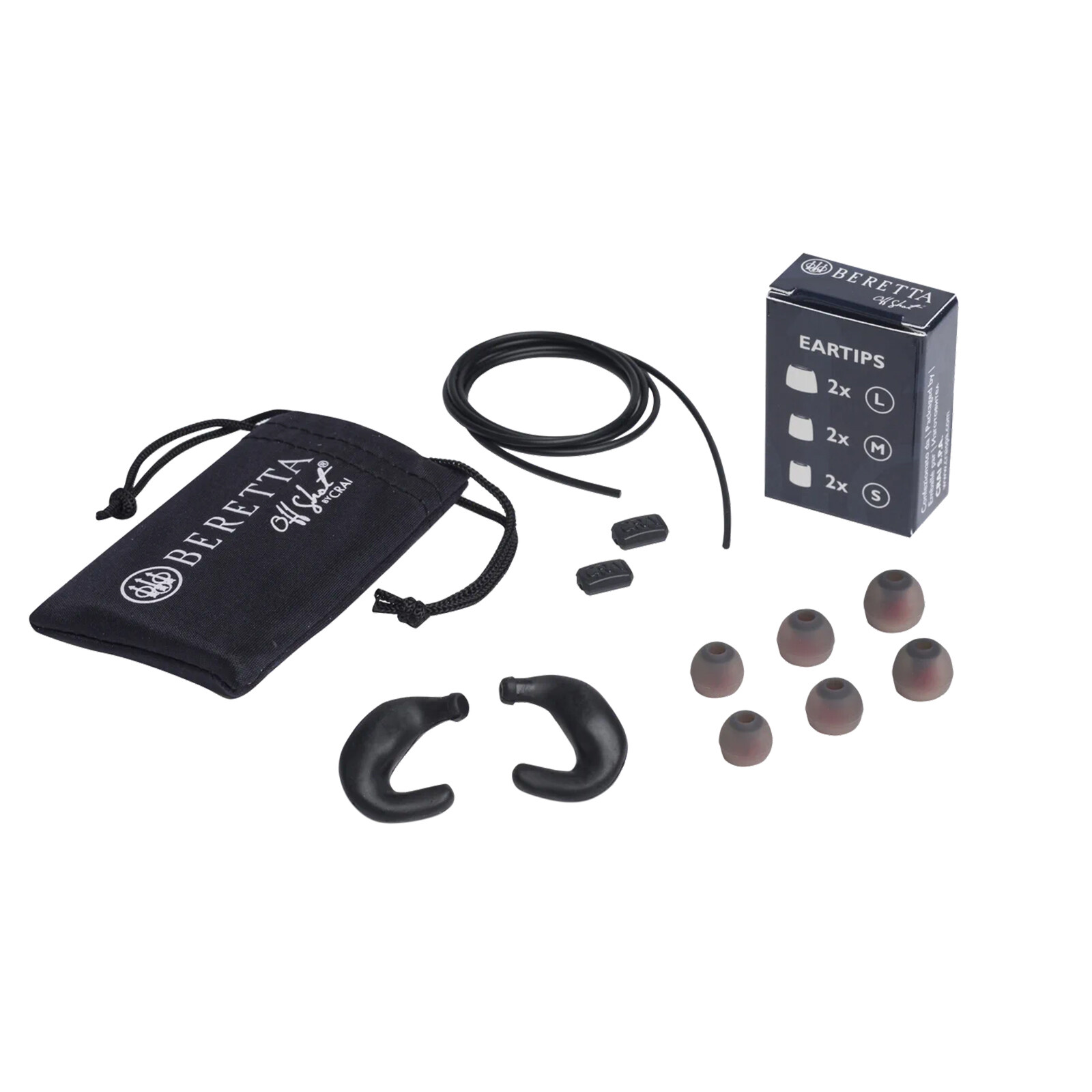 BERETTA Mini Headset E2 32db SNR Soft Shooting Noise Protection Earplugs, Colors