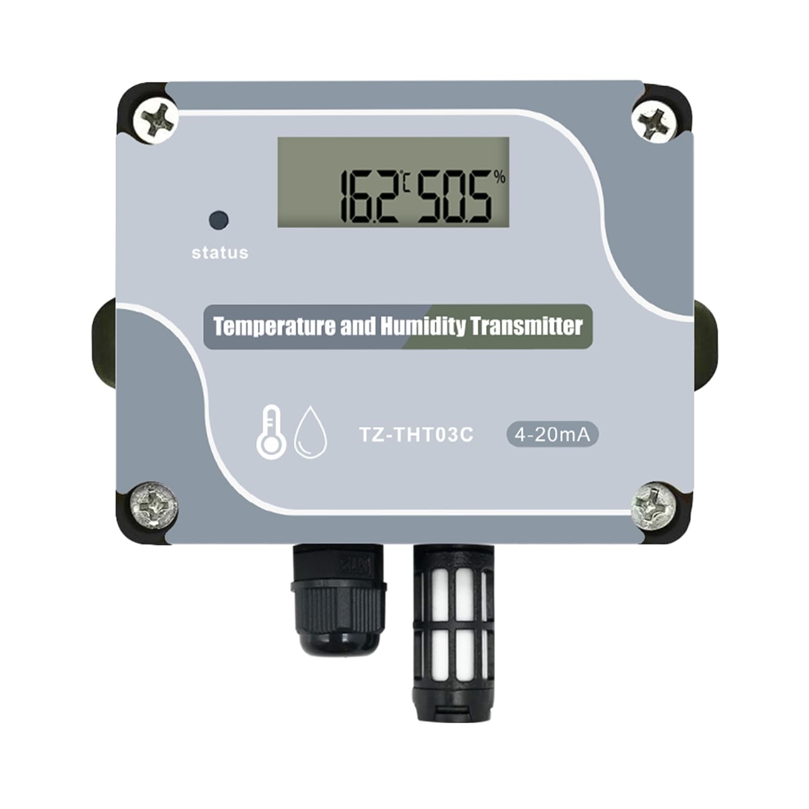 4-20mA Temperature Humidity Transmitter Industrial Analog Temp Sensor