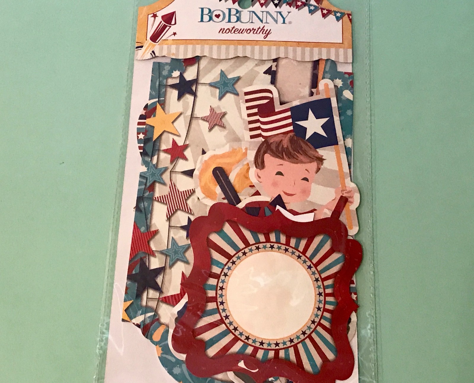 BO BUNNY NOTEWORTHY DIE CUTS FIRECRACKER