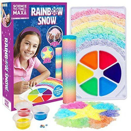 Rainbow Snow Science Experiment Craft