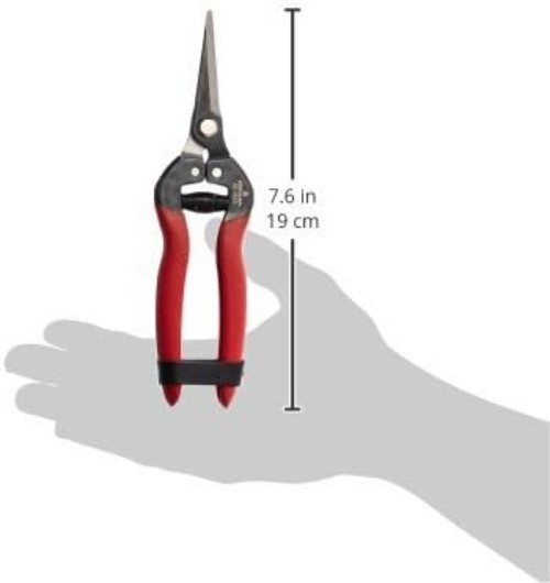Exceptional Control Long Snip - Durable Tempered Steel for Pruning & Thinning