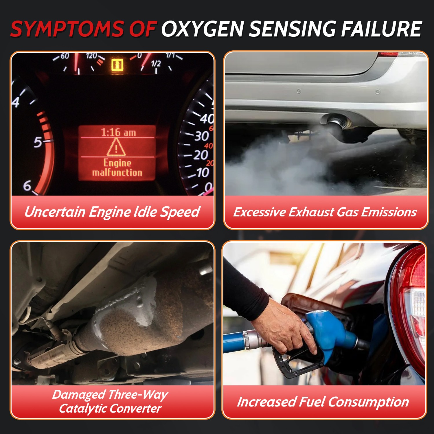 NEW Downstream 02 Oxygen O2 Sensor for 1995-1999 Mitsubishi Eclipse 2.0L