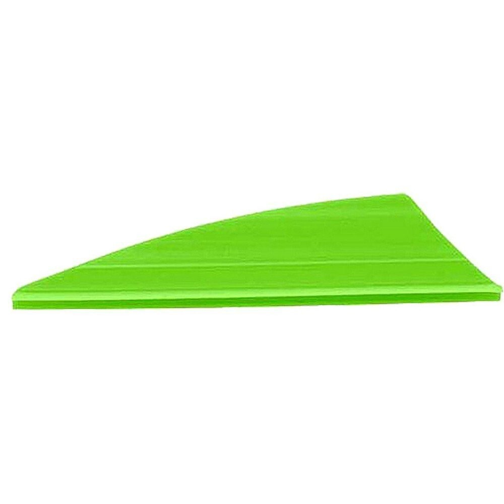 Tac Vanes 2.25" x .47" Driver Green Polymer Fletching - 80TAC-0360803-1186
