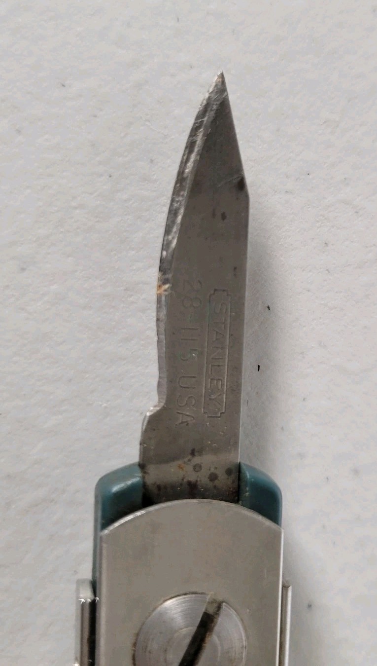 Vintage Stanley 10-059 Folding Pocket Utility Knife Made in USA
