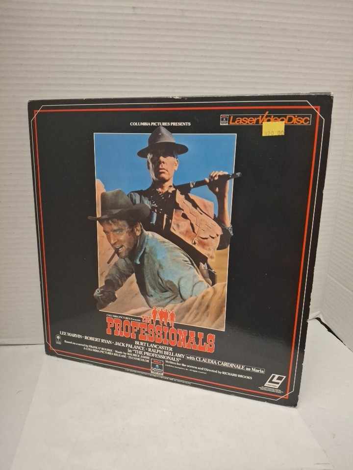 The Professionals (1966,Laserdisc) Burt Lancaster, Lee Marvin,CLASSIC FILM