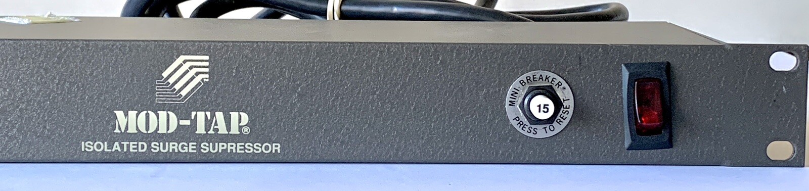 Mod-Tap Isolated Surge Suppressor Rack Mount For Communications