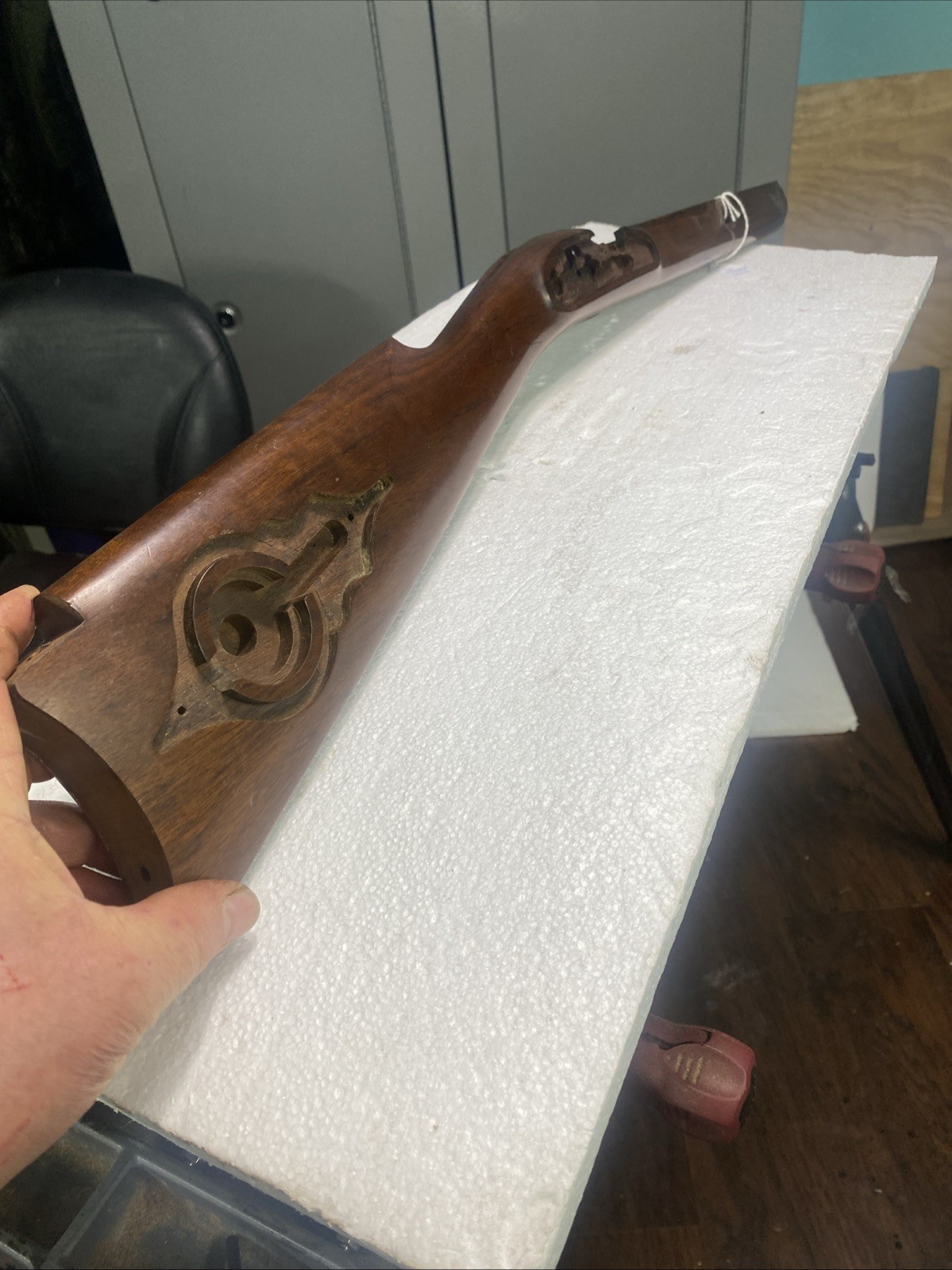 Investarms Hawken Muzzleloader Stock, Figured Walnut(Please Read Description!!!)