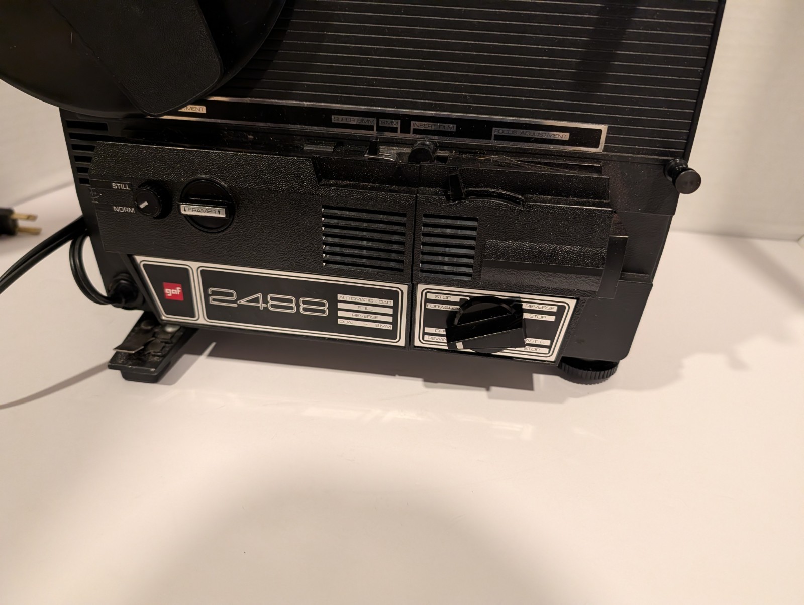 GAF 2488 Dual 8mm & Super 8 Automatic Load Movie Projector