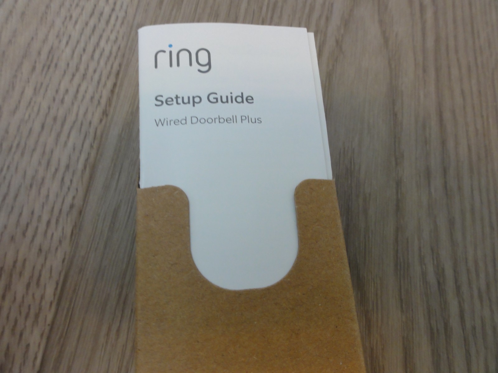 ! RING WIRED DOORBELL PLUS WORKS WITH ALEXA