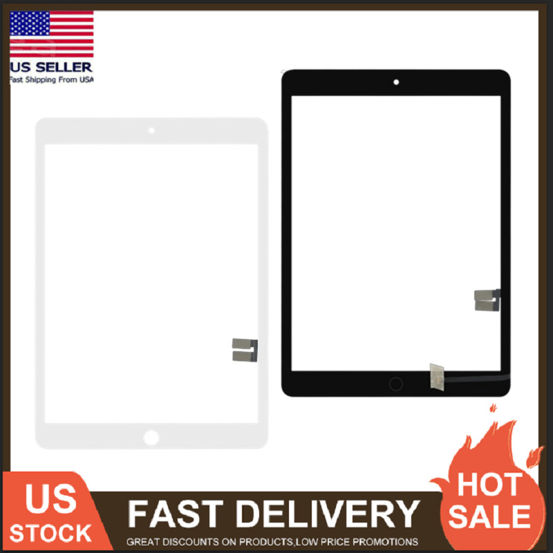 A2602 A2603 A2604 For iPad 9 9th Gen 10.2 Touch Screen Digitizer Glass ± Button