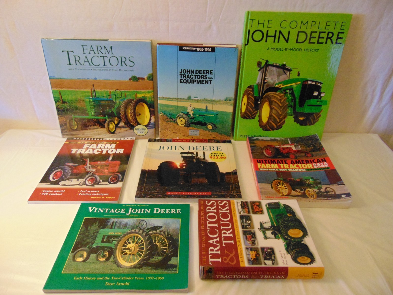 8 Farm Tractor Books John Deere Etc