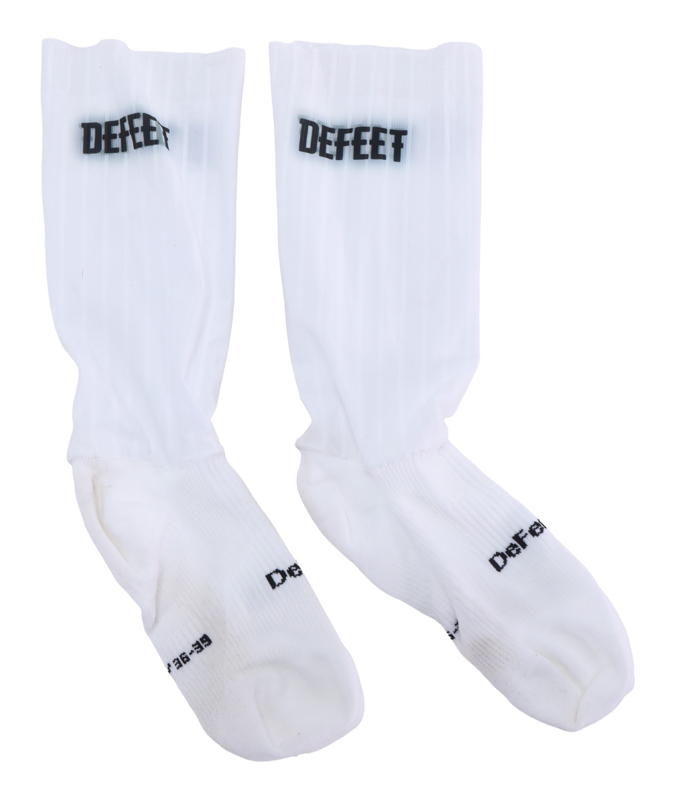 DeFeet EVO Jet Aerosock Tall SMALL Unisex White EU 36 - 39.5 Road Bike TT
