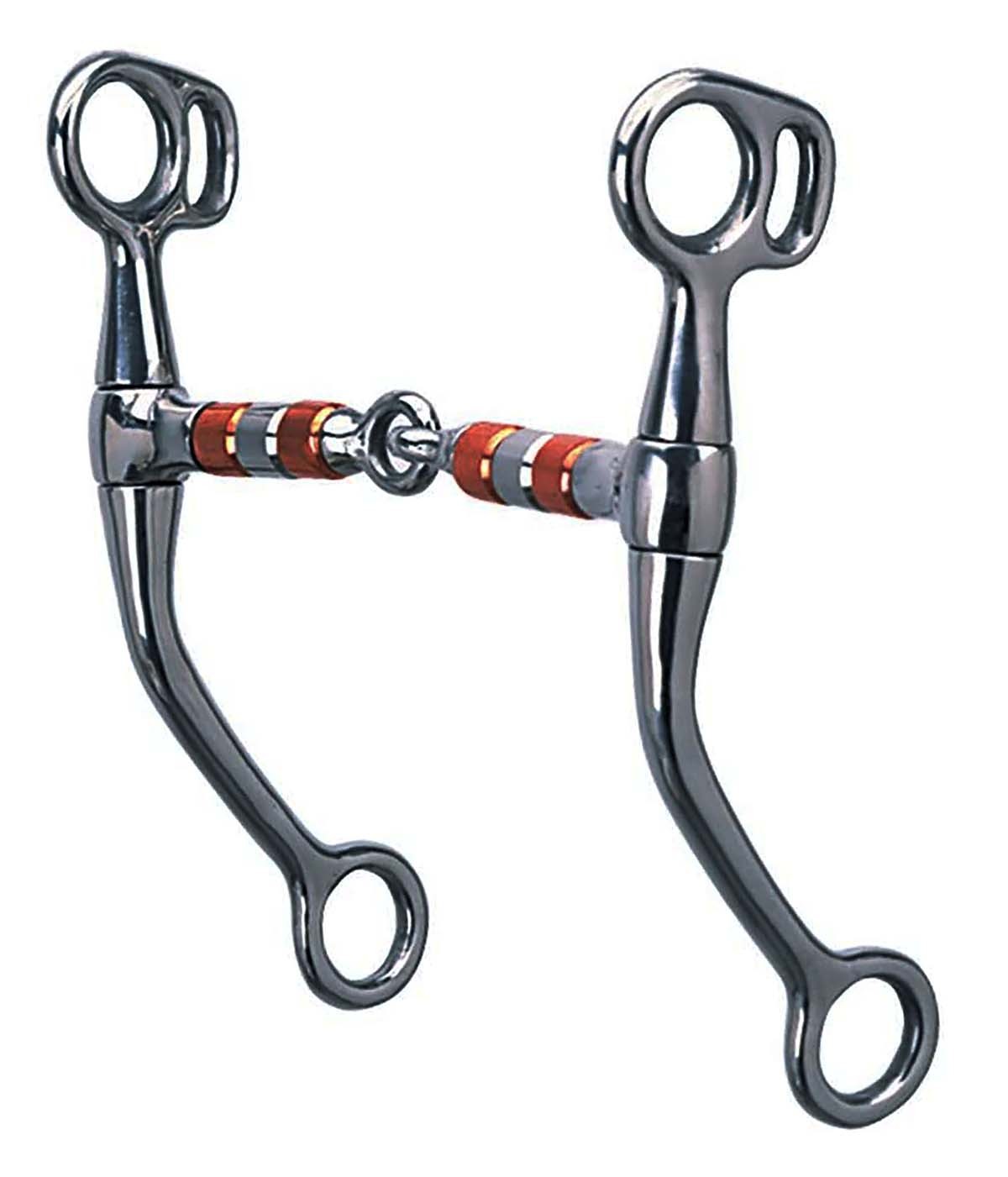Horse Tom Thumb Stainless Steel Copper Rollers Shank Training Horse Bit Mouth