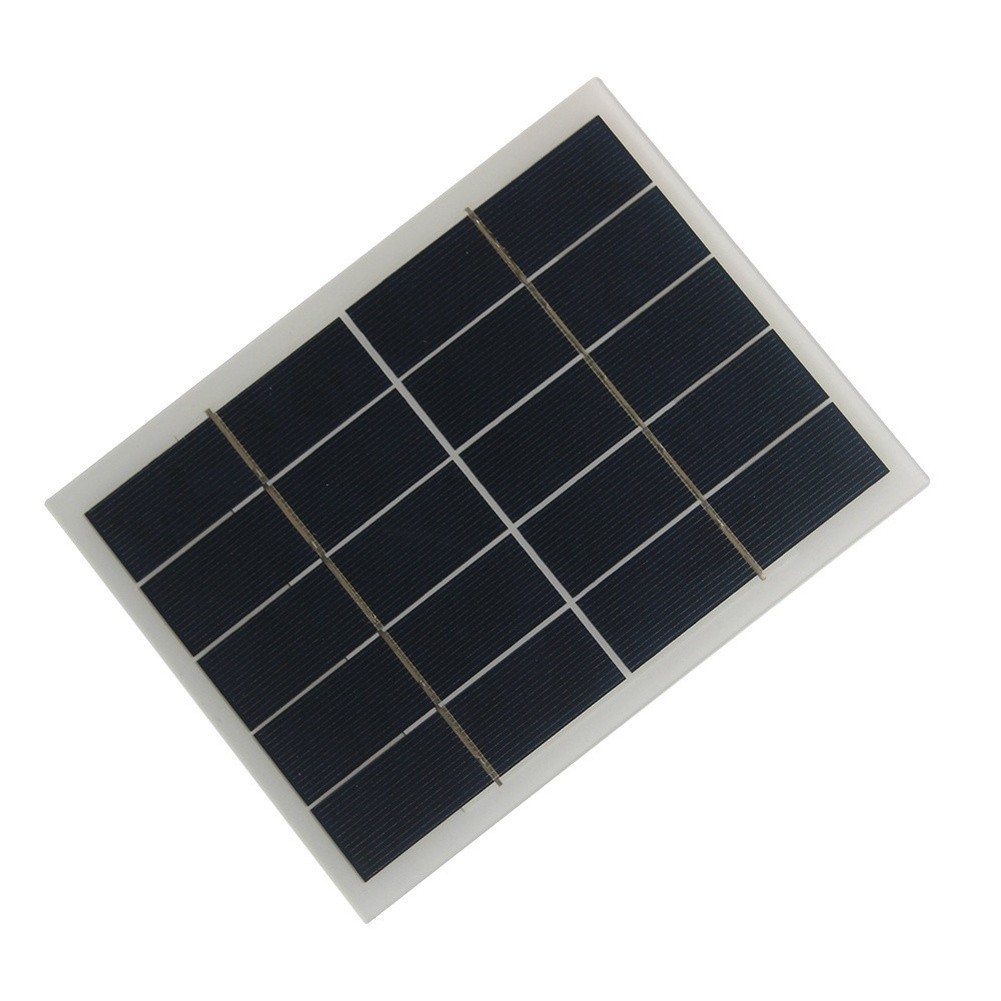 For 3W 5V Polycrystalline Solar Panel for For 3.7V Battery Outdoor Garden Use