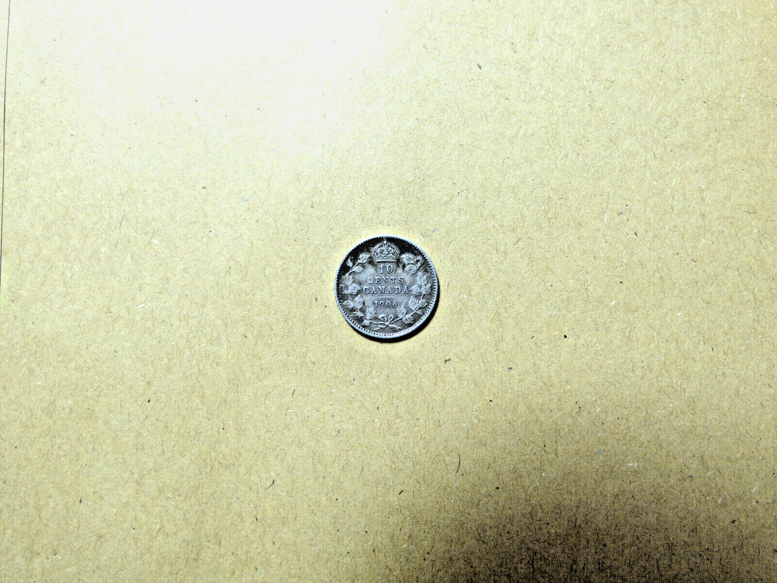 Canada 10 cents 1906  silver coin