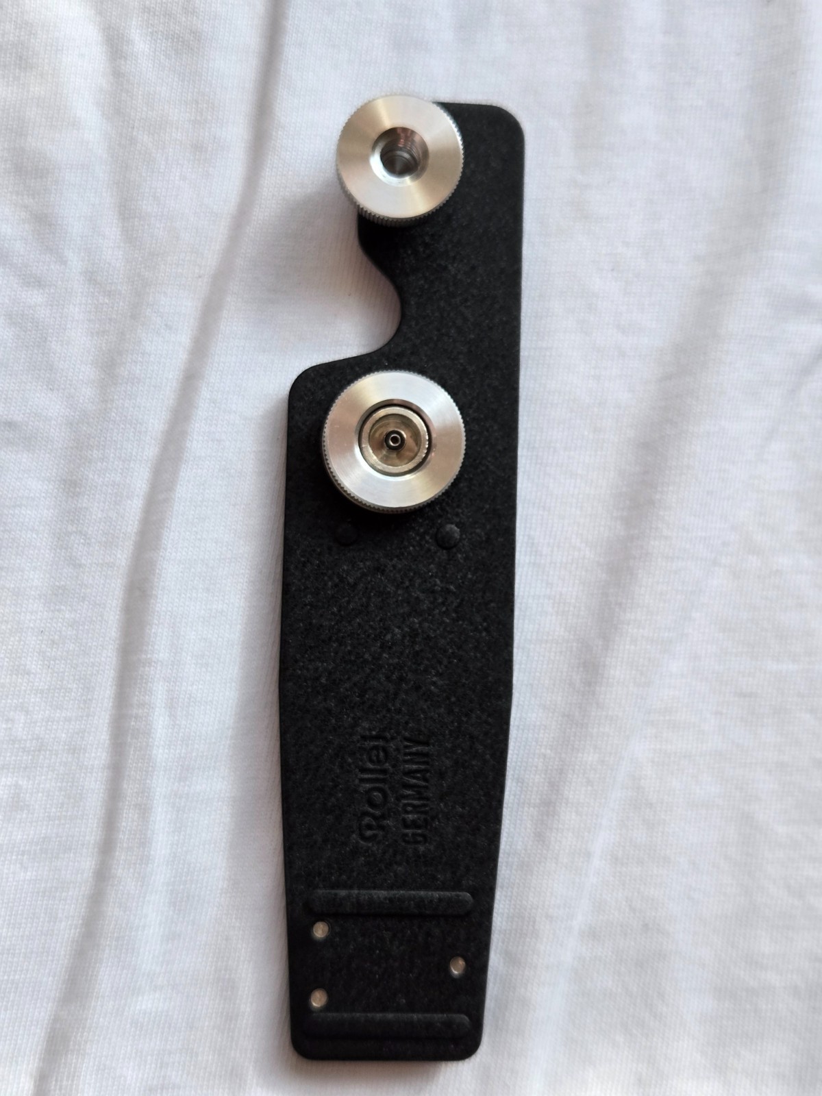 Original Rollei 35 Straight Flash Bracket with Sync Adapter