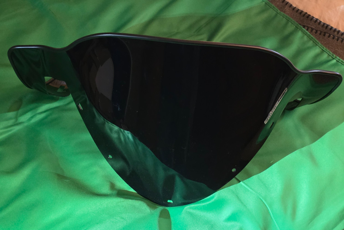 Powermadd 11922 Cobra™ Windshield - 11.5in. - Black Polaris IQ