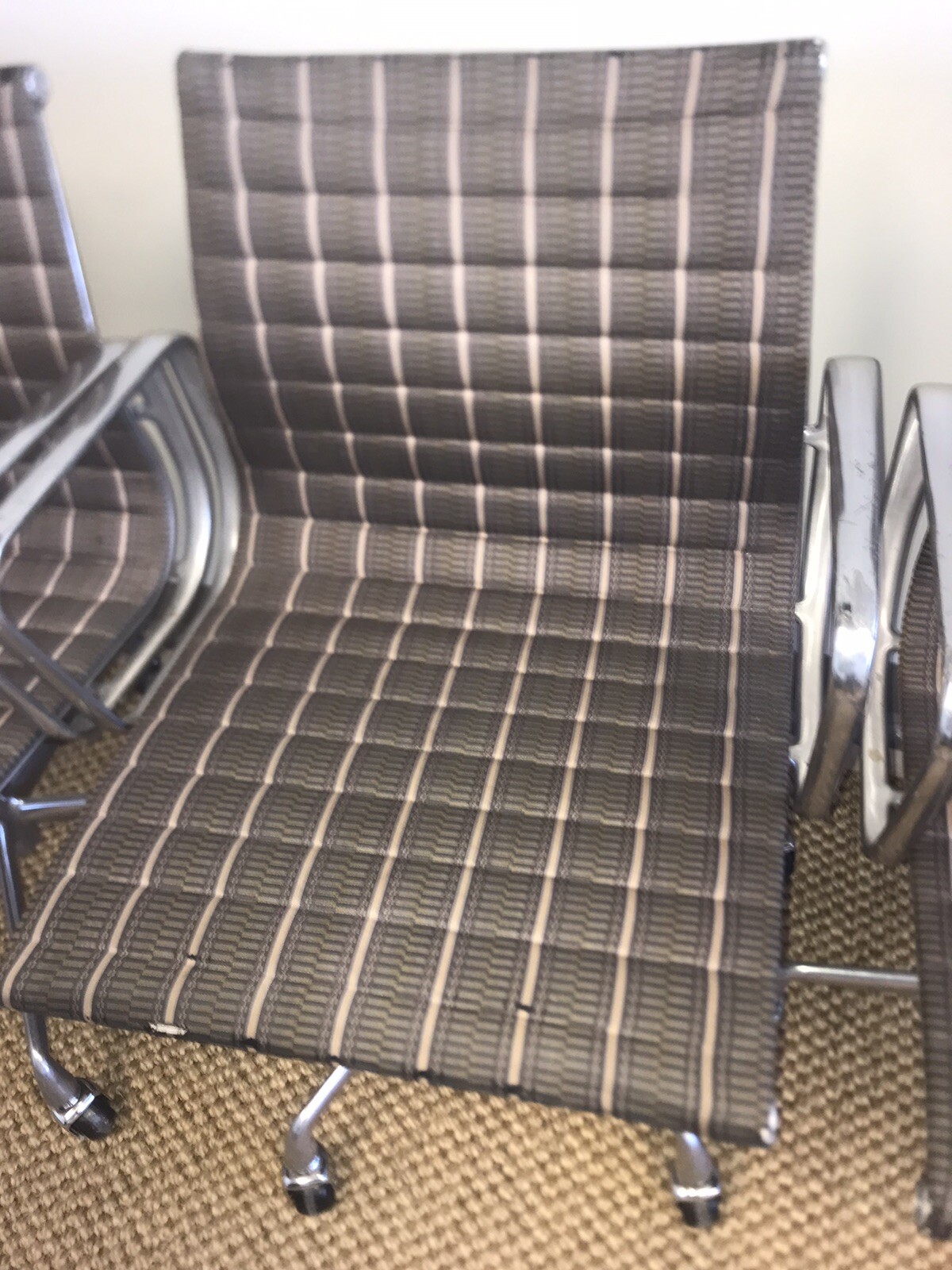 Herman Miller Eames Group Management Chair Fabric Vintage