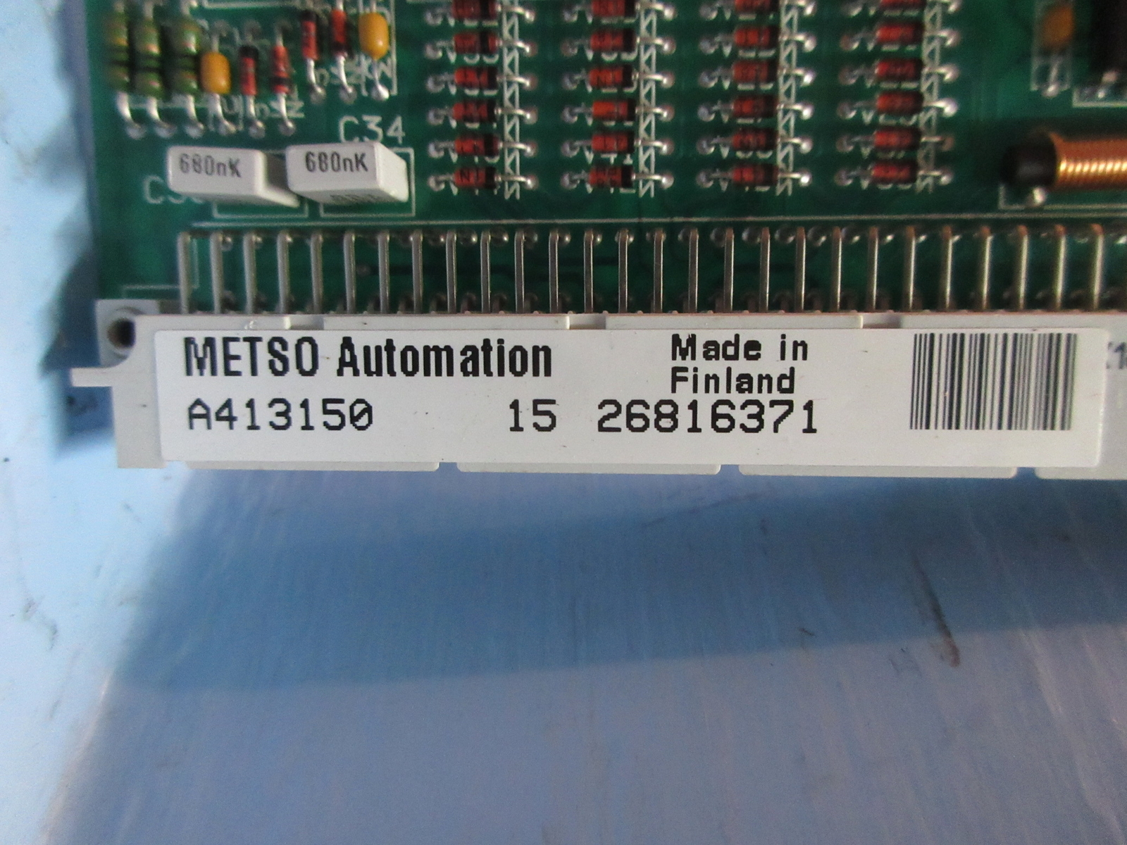 Metso Automation BOU-8 Binary Output Module A413150 Rev. 15 Neles Valmet BOU8