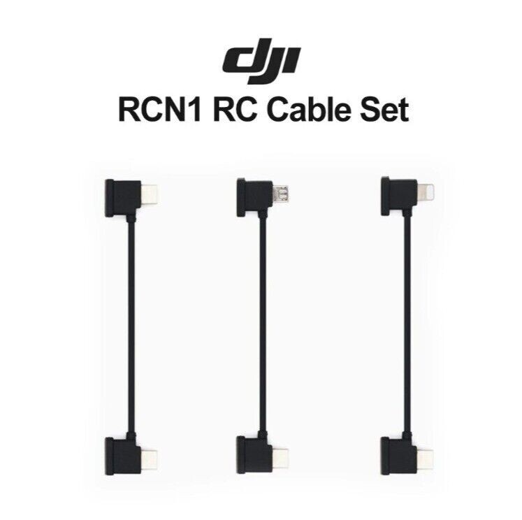 ORIGINAL DJI RC-N1 Remote Cable for Mini 3 Pro Air 2S Lightning Type C Micro USB