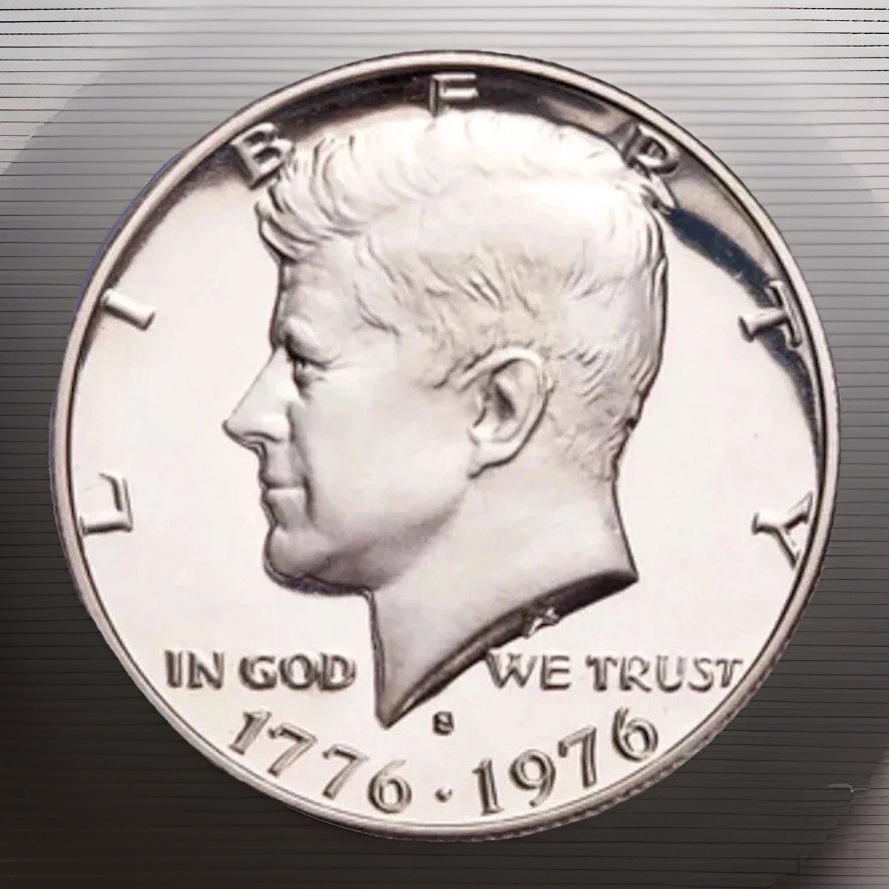 1976-S PROOF DCAM Deep Cameo Kennedy Half Dollar Coin 50C CLAD FAST S&H 555