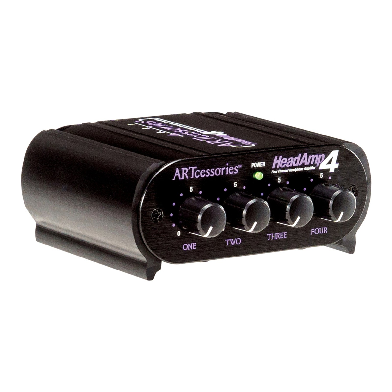 ART HeadAmp 4 4-Channel Headphone Amplifier with PSU Head-Amp Four Headamp4