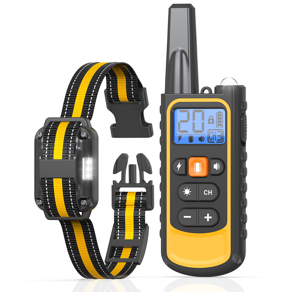 3300FT Dog Training Collar Remote Shock 3 Training Modes Waterproof Rechargeable