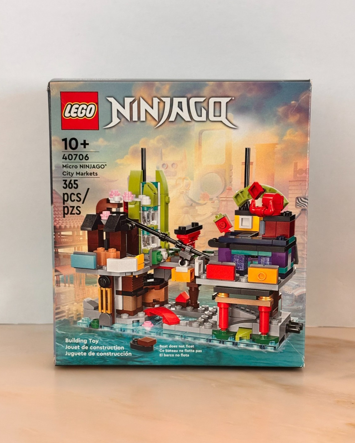 New/Sealed Lego 40706 Micro Ninjago City Markets - Limited Edition