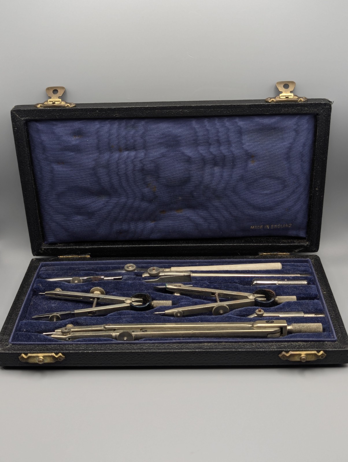 Drawing Set Draughtsmans Technical Instruments Made In England Box Architecture